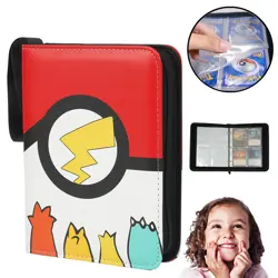 Trading Card Binder 400 Pocket Card Holder Collection Binder Cards Album Gift UK - Image 1