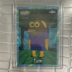 Topps Chrome SpongeBob SquarePants Lot of 6 Serial Numbered /75 Chase Cards - Image 2