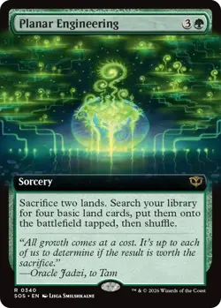 MTG - Planar Engineering - Secrets of Strixhaven - Extended Art NM 0340 Non-Foil - Image 1