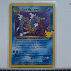 Dark Gyarados 8/82 Celebrations: Classic Collection Holo Pokemon TCG 25th - Image 2