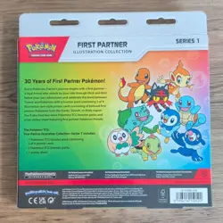 Pokemon TCG First Partner Illustration Collection Series 1 Promo Box - Image 2