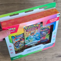 Pokemon TCG First Partner Illustration Collection Series 1 Promo Box - Image 3