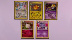 Pokemon Radiant Collection 5 Card Premium Lot Dedenne Jirachi Altaria NM - Image 1