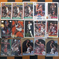 Charles Barkley 109 Basketball Card Lot *Excellent Condition* - Image 2