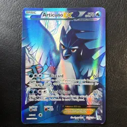 Pokemon TCG Articuno EX 132/135 Team Plasma B&W Plasma Storm Holo Card - Image 1