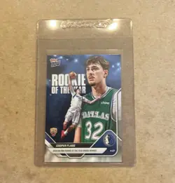 2026 Topps Now Cooper Flagg Rookie of the Year ROTY RC 4.27.26 Dallas Mavericks - Image 1