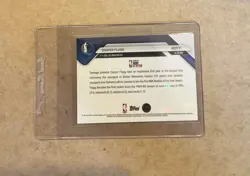 2026 Topps Now Cooper Flagg Rookie of the Year ROTY RC 4.27.26 Dallas Mavericks - Image 2