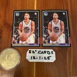 2009-10 Stephen Curry Warriors Rookie Card Lot - Image 1