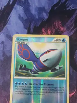 Pokemon Card Kyogre Call Of Legends Reverse Holo Rare 12/95 NM - Image 2