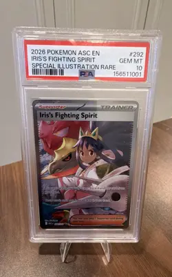 Iris's Fighting Spirit 292/217 Me: Ascended Heroes Holo PSA 10 - Image 1