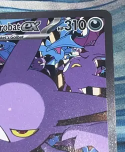 Pokemon TCG Destined Rivals NM team rockets Crobat ex 234/182 - Image 5
