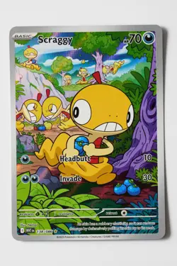 Scraggy 138/086 Pokemon TCG: White Flare Illustration Rare - Image 1