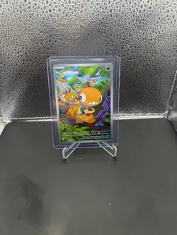 Scraggy 138/086 Illustration Rare Holo White Flare Pokemon NM/M - Image 1