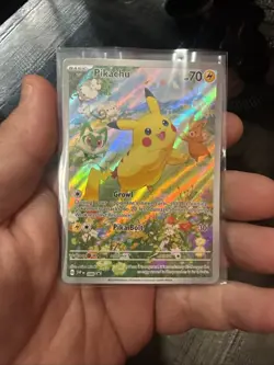 Pokemon Pikachu TCG #088 Scarlet & Violet Black Star Promo - Card E - Image 1