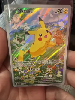 Pokemon Pikachu TCG #088 Scarlet & Violet Black Star Promo - Card E - Image 2