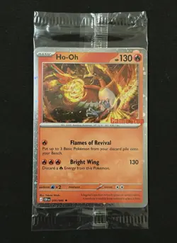 Ho-Oh 010/086 GameStop Exclusive Sealed Chaos Rising Promo TCG Pokemon - Image 1