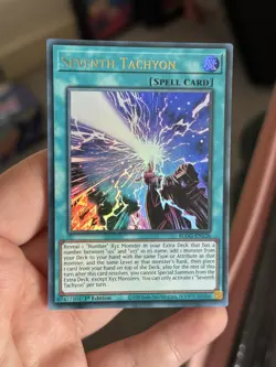 Seventh Tachyon Yu-Gi-Oh! TCG BLGG-EN126 1st Ed Spell - Image 1