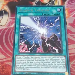 Seventh Tachyon Yu-Gi-Oh! TCG BLGG-EN126 1st Ed Spell - Image 1