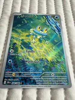 Froakie Illustration Rare Holo 088/086 Pokemon Tcg Chaos Rising EN - Image 5