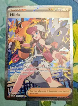 Pokemon TCG: Hilda 171/086 White Flare Holo Special Illustration Rare - Image 1