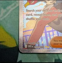 Pokemon TCG: Hilda 171/086 White Flare Holo Special Illustration Rare - Image 5