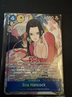 Boa Hancock ST17-004 SR Full Art Promo - One Piece Illustration Box Vol 1 SEALED - Image 1