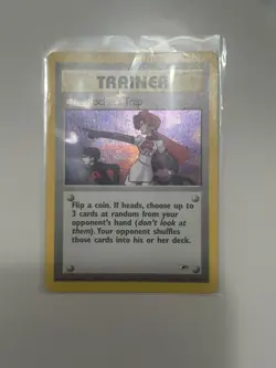 2000 Pokemon The Rocket's Trap 19/132 Team Rocket Holo Rare Trainer WoTC Vintage - Image 1