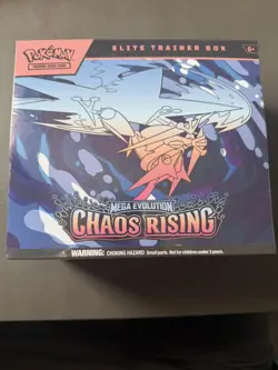 Pokemon TCG Mega Evolution Chaos Rising Elite Trainer Box ETB - NEW - SEALED - Image 1