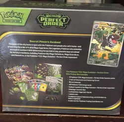 Pokemon TCG Mega Evolution—Perfect Order Elite Trainer Box English Promo - Image 2