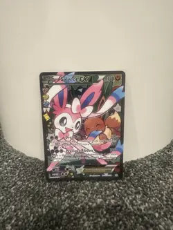 2016 Pokemon XY Generations Sylveon EX Full Art -RC32/RC32 Radiant Collection NM - Image 1