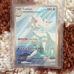 Pokemon TCG Cetitan 201/191 SV08 Surging Sparks Illus Rare Holo EN 180HP - Image 1
