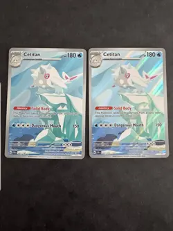 Pokemon Cetitan 201/191 Sv08: Surging Sparks Holo Illustration Rare - Pack Fresh - Image 2