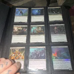 Magic: The Gathering mixed card lot in binder only less 1/2 pictured - Image 2
