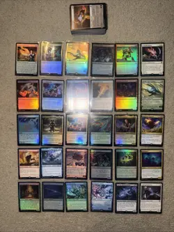 MTG Magic The Gathering EOE 100 BULK CARD LOT & 30 HOLOS/Rares + - Image 1