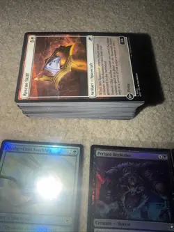 MTG Magic The Gathering EOE 100 BULK CARD LOT & 30 HOLOS/Rares + - Image 2