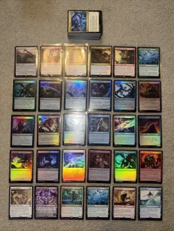 MTG Magic The Gathering EOE 100 BULK CARD LOT & 30 HOLOS/Rares = - Image 1
