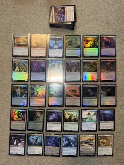 MTG Magic The Gathering EOE 100 BULK CARD LOT & 30 HOLOS/Rares ^ - Image 1