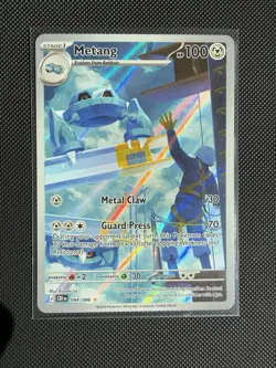 Metang 94/86 Illustration Rare Pokemon Chaos Rising ME04 NM - Image 1