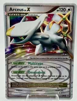 Arceus LV.X DP53 Rare Black Star Promo 2009 Diamond and Pearl Promos Pokemon LP+ - Image 1