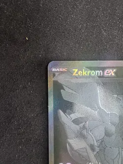 Pokemon TCG Zekrom EX Black Bolt English Card 172/086 Near Mint - Image 3
