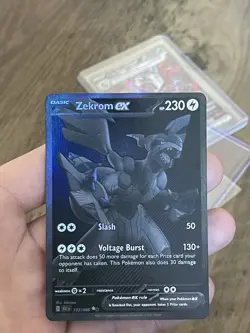 Pokemon TCG Zekrom EX Black Bolt English Card 172/086 Near Mint - Image 1