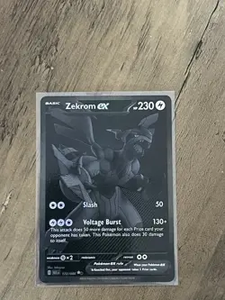Pokemon TCG Zekrom EX Black Bolt English Card 172/086 Near Mint - Image 4