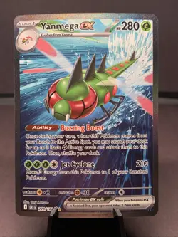 Pokemon TCG Yanmega EX Sv10 Destined Rivals 228/182 Illustration Rare Holo 2025 - Image 1