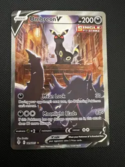 Umbreon V 189/203 Alternate Art - Evolving Skies - Pokemon Card - NM - Image 1