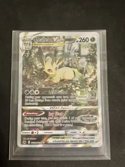 Leafeon VSTAR GG35/GG70 Full Art Pokemon Sword & Shield Crown Zenith Near Mint - Image 1