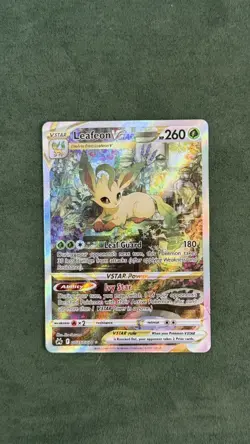 Pokemon TCG Leafeon VSTAR GG35/GG70 Crown Zenith Mint Condition - Image 1