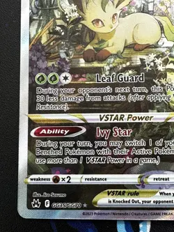 Leafeon VSTAR GG35/GG70 | Pokemon Crown Zenith | Galarian Gallery - Image 5