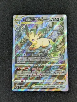Leafeon VSTAR | GG35/GG70 Crown Zenith Pokemon Card Full Art NM/MINT! - Image 1