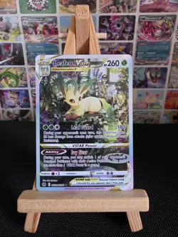 Pokemon Cards Leafeon VSTAR GG35/GG70 Crown Zenith Galarian Gallery - Image 1
