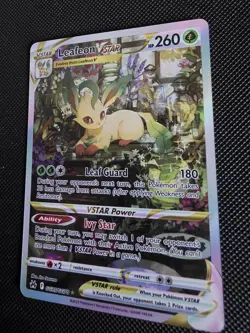 Pokemon Cards Leafeon VSTAR GG35/GG70 Crown Zenith Galarian Gallery - Image 4